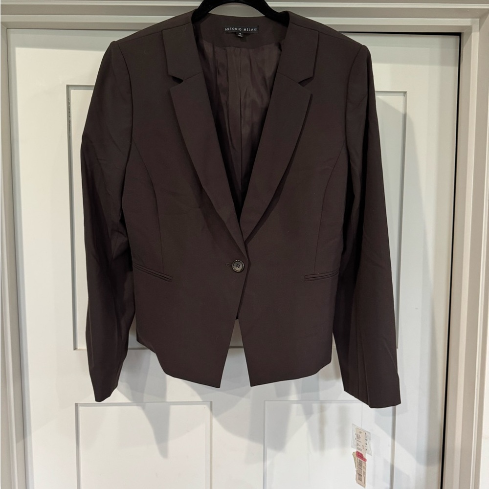 NWT Women's Brown Jacket by Antonio Melani